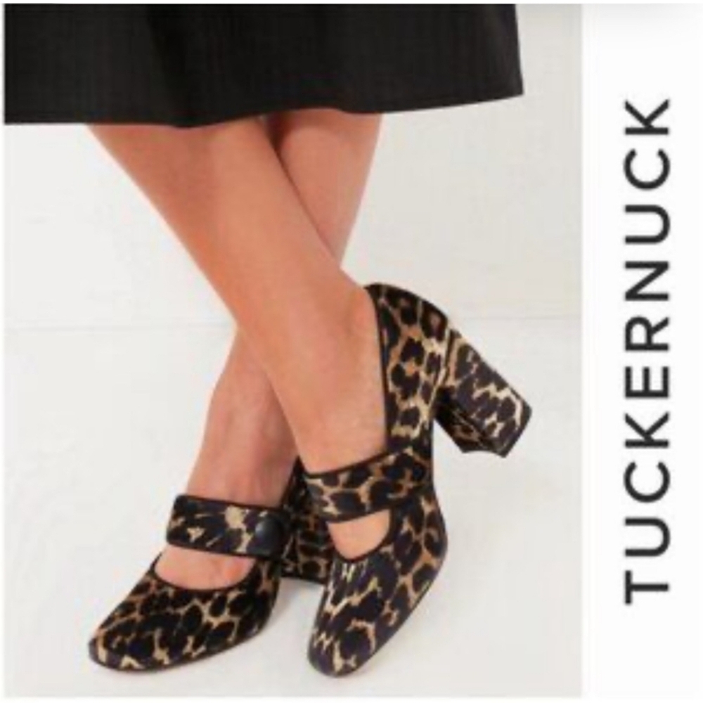 Tuckernuck Leopard Print Heels
